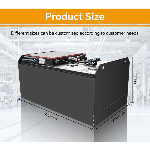48V 80V Electric Forklift Battery Pack for Warehouse Industrial Machinery Prismatic Lithium Ion Deep Cycle Renewable Traction