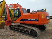 110KW Excavateur Doosan utilisé Excavateur Doosan 220 Avec un seau de 0,93m3