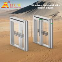 Barrière de sécurité piétonne, portillon d'entrée de supermarché IP54, 30-40 personnes/min