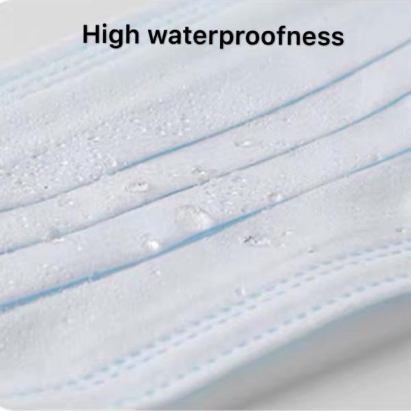 Ear Wearing Medical Disposable Face Mask Hospital High Protection Ability