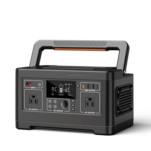Centrale électrique portable de haute qualité 500W 520wh Batterie au lithium Onduleur solaire Batterie de stockage d'énergie Batterie externe avec bon prix