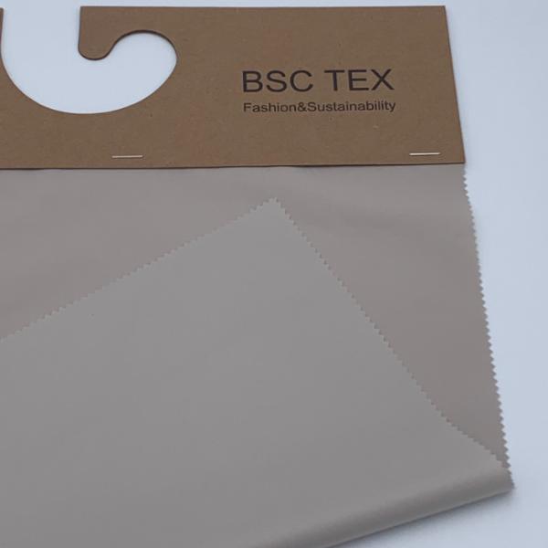 30D Full Dull Poly Pongee Fabric Polyester Twill Fiber Proof For Puffer Jacket