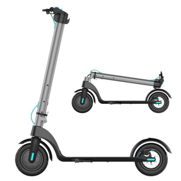 Upgraded Long Range Electric Scooter 8.5 Inch Tire Foldable 350W Motor 25km