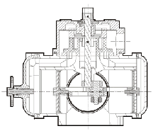 Счетчик топлива RSJ-50 с регистрационным счетчиком для газа