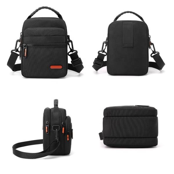 Multi Layer Men Designer Messenger Bags Crossbody Side Bag With Zipper Pocket