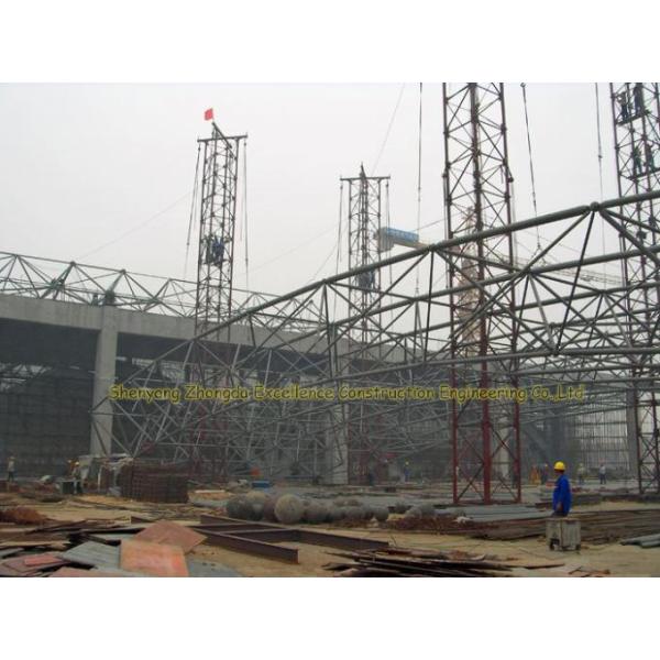 Bâtiments de hangar d'acier préfabriqués par réputation élevée de salle d'attente de cadres en acier