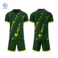 2024 Sublimación Camiseta de fútbol con patrón personalizado Traje de entrenamiento para adultos