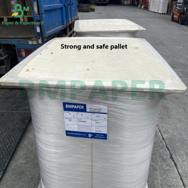 Food Approved Paper Packaging Paper For Drinkging Straws 24gsm 28gsm