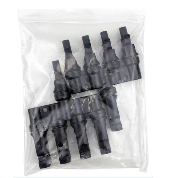 El Ce IP67 certificó la conexión de los conectores del paralelo del panel solar 1 par