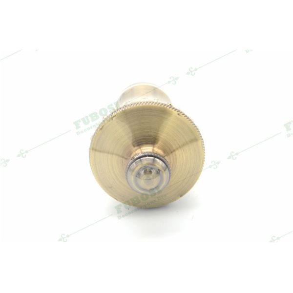 Zinc Alloy Curtain Rod Finials for Metal Curtain Pole