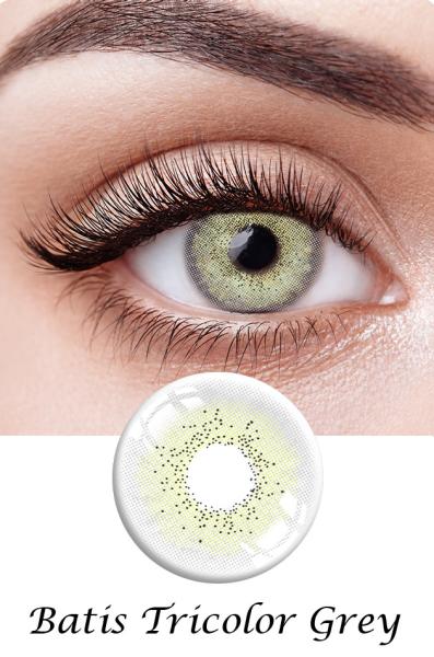 14.2mm Disposable 12 Monthly Colored Contacts Lens Green Grey Brown Blue