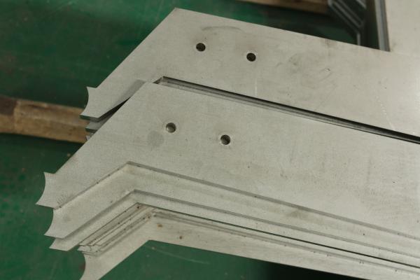 CNC Laser cutting hot rolled plate perforated stainless steel sheet metal work with mirror or hairline finish
