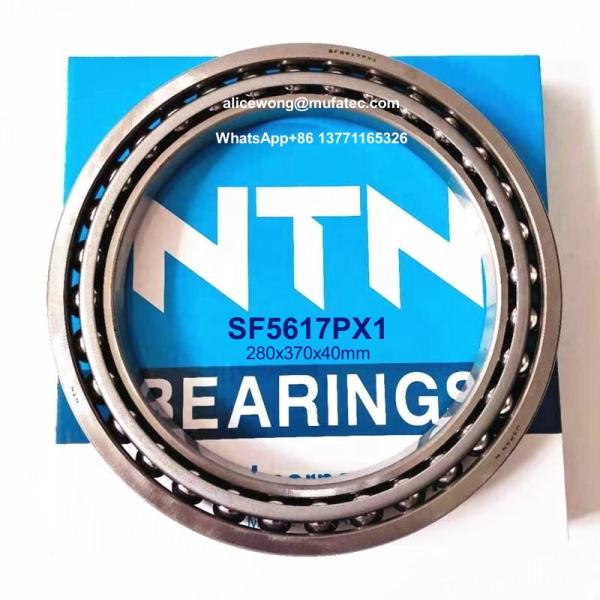 High Precision P6 P5 P4 Excavator Bearings Steel Cage Ball Bearings SF5617PX1 280x370x40mm