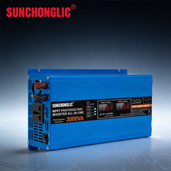 2000VA Modified Sine Wave Solar Inverter with Built-in MPPT Charge Controller for Off-grid Power Conversion