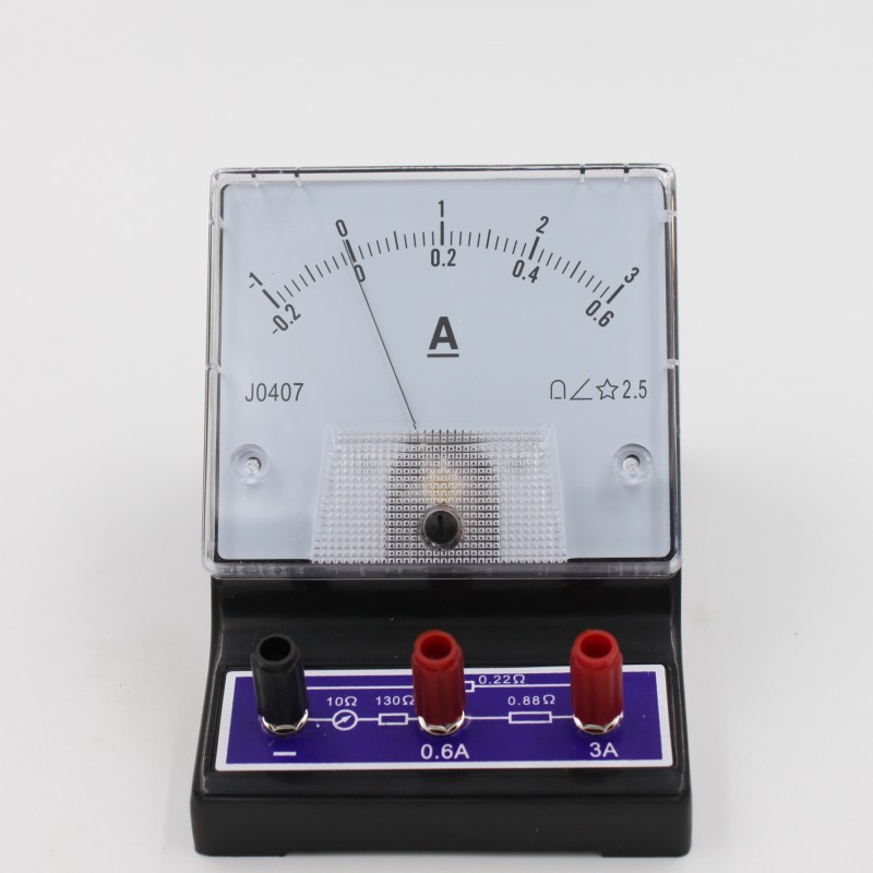 Teaching Amp Meter Laboratory Dc Ampere Meter and Portable Teching Laboratory Dc Ammeter for School Laboratory Dc Ammeter 3A