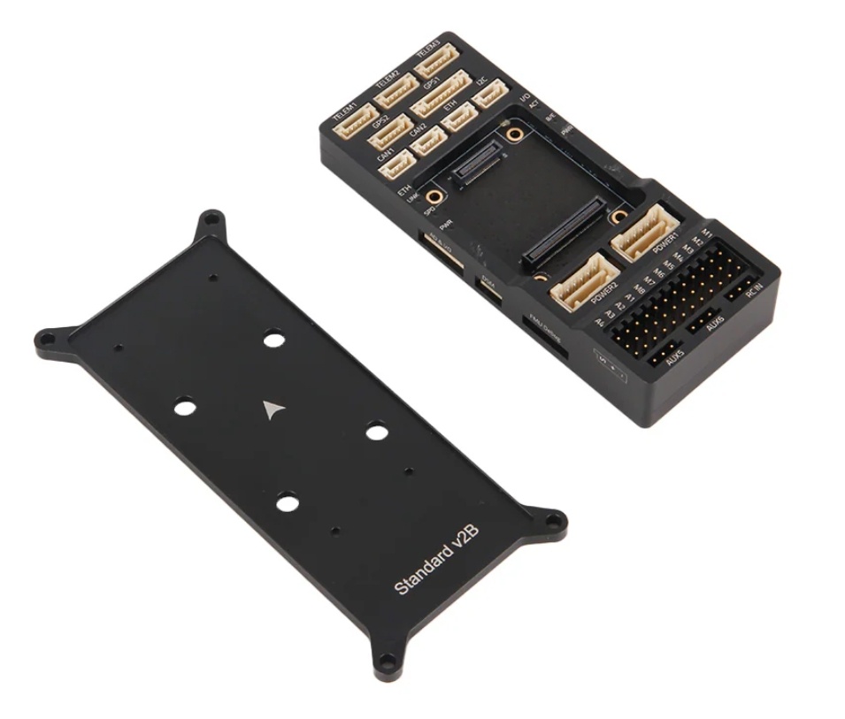 Mini Pixhawk 6X Flight Controller GPS Mounting Plate for Racing Drone Parts Plastic and Metal Material Drones Accessories