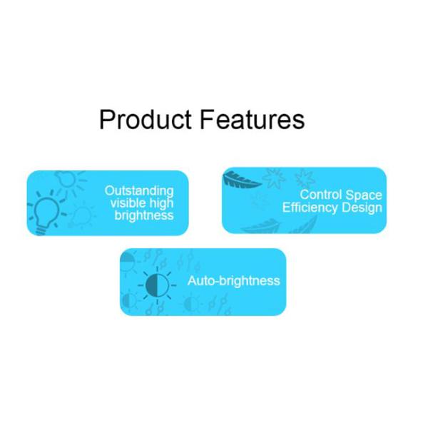 RK3288 Android 7.1 Double Side Digital Signage Ceiling Mounted 3000nits