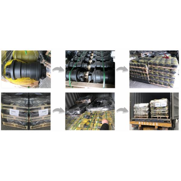 Undercarriage Dozer Components VOLVO Compatible 75KGS Single Flange Track Down Roller
