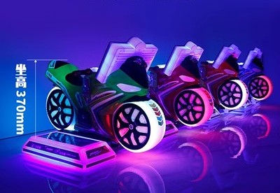 Máquina de jogos de vídeo de moto elétrica com balanço no Amusement Game Center