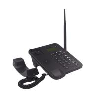 Telefone Desktop sem fio de Sim 850MHz G/M do telefone 2 da mesa da linha terrestre da bateria de lítio