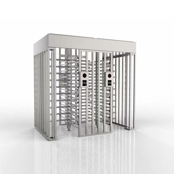 Security SUS304 Full Height Double Turnstile For Prison / Government Buildings