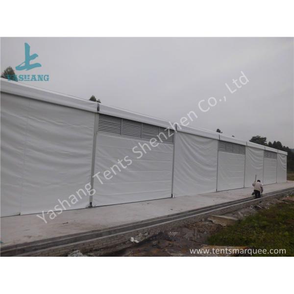 Large Span Aluminum Frame Industrial Storage Tents , Temporary Storage Tents