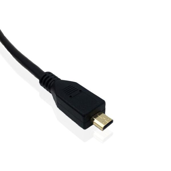 SIPU Micro HDMI to HDMI Cable 1080P/3D for Digital Cameras Cell Phone HD TV Connection