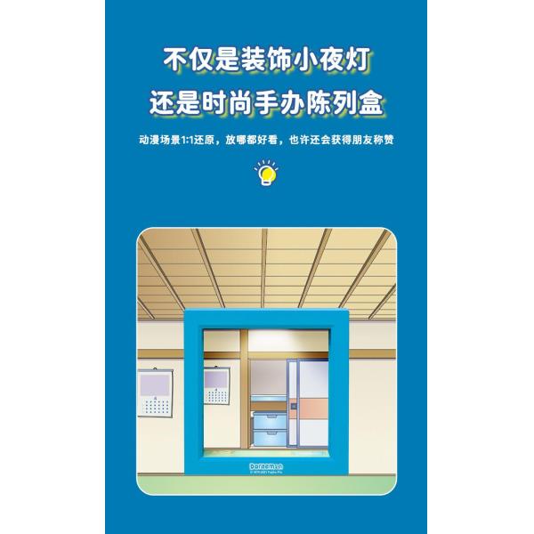 свет ночи рамки фото PVC ABS 122x122mm для комнаты