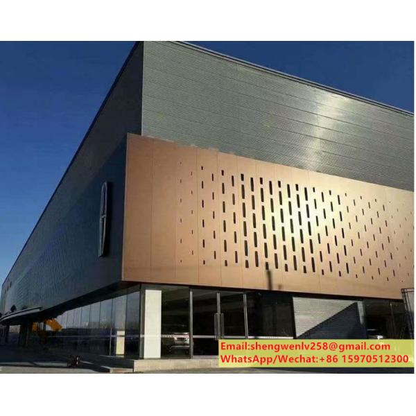 aluminum decorative panel for facade, cladding wall decoration exterior facade panels