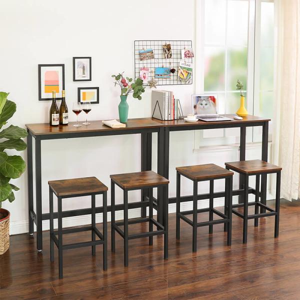 Narrow Bar Table for Sale, Industrial Bar Table, Multi-functional Bar Table, Kitchen Furniture, ULBT12X