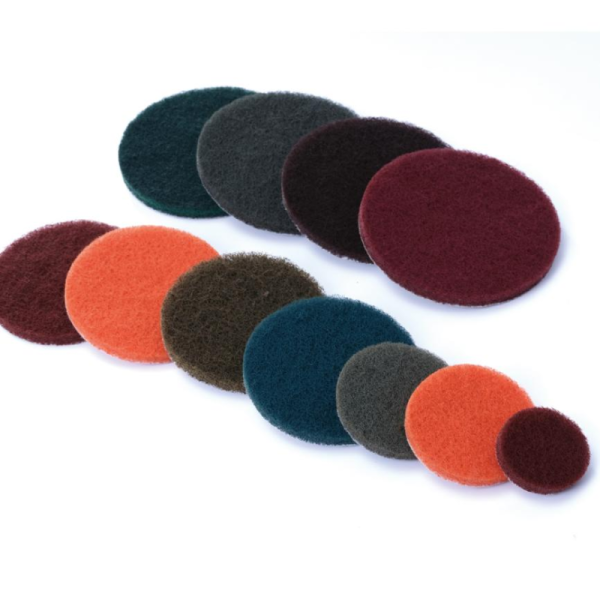Industrial Grade Scouring Pad - Grinding & Deburring Pad | POLISHER