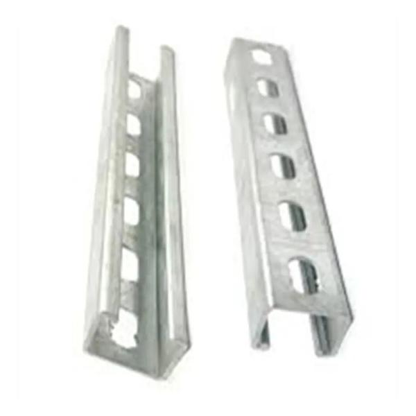 Corrosion Resistant Silver Slotted Aluminum Channel With Exceptional Strength