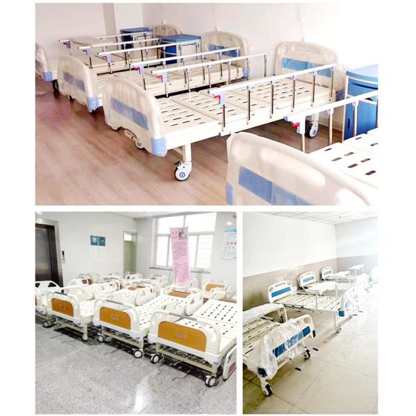 Кровати Medicare медицинских кроватей руководства крана двойника CE многофункциональные регулируемые для старшиев