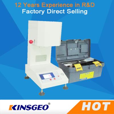 Máquina do índice do fluxo do derretimento de AC220V±10% 50HZ MFR, verificador eletrônico do índice do fluxo do derretimento com uma garantia do ano
