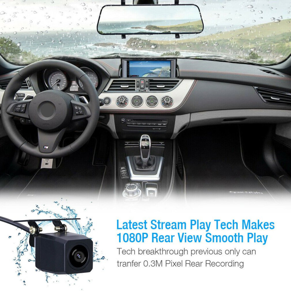 32GB 10-дюймовый автомобильный чертёж FHD 1080p Dash Cam FHD 1080p 10 дюймов