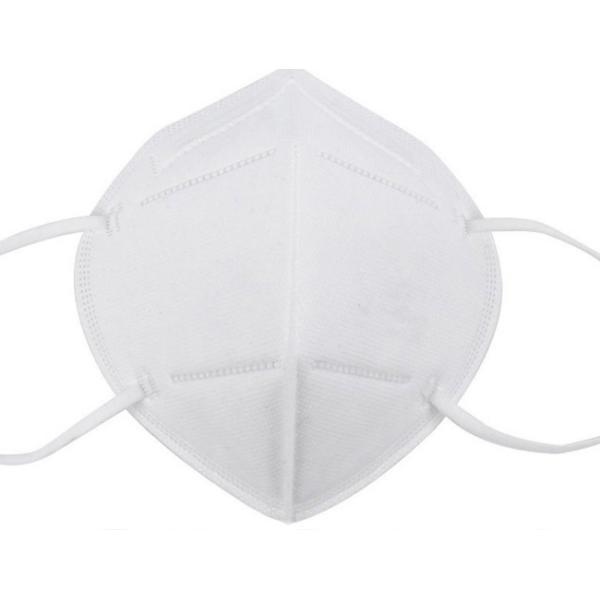 Disposable KN95 Folding Half Face Mask Face For Air Pollution , Dustproof Mouth Cover