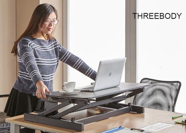 Executive Modern Office Table 860 * 520mm , Laptop Contemporary Office Desk