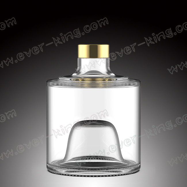 Пирамида 375ML 500ML сформировала бутылки стекла ликера