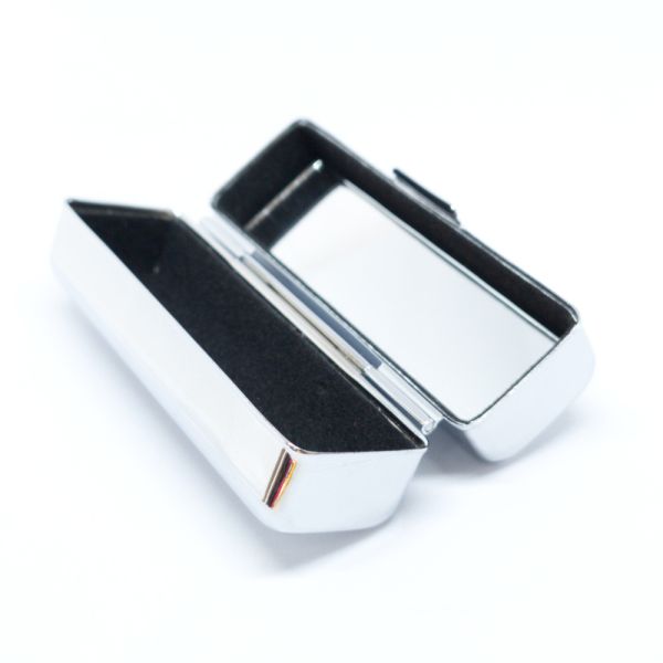 Sublimation Blank Lipstick Case With Mirror Diy Photo Printing Lipstick Holder For Cosmetic Use