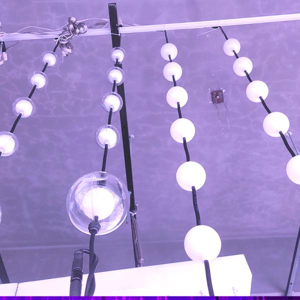 Водостойкие светодиодные рождественские уличные фонари с 360-градусным углом зрения