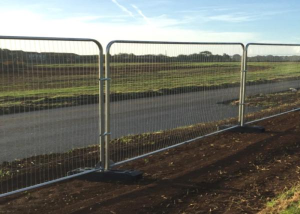 Modular Temporary Fence 2x2m Anti-Climb Construction Site Barrier