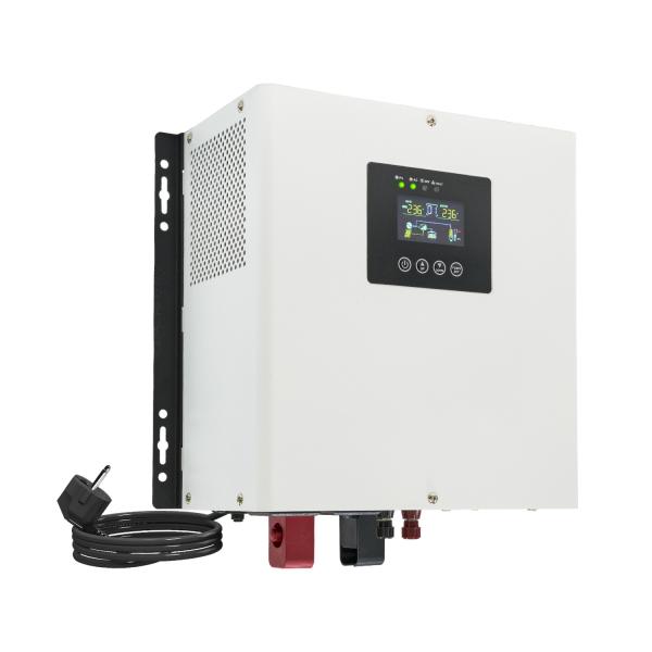 Invertisseur solaire MPPT avec entrée de 12V Capacité 1500VA, sortie de 1050W Pure Sine Wave UPS hors réseau