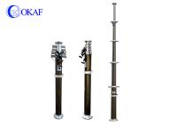 Auto que trava o mastro T6 telescópico pneumático de alumínio do FCC 20ft