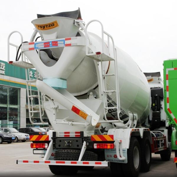 6 Months After-sales Service Carbon Steel Cargo Box Hydraulic Steering Cement Truck
