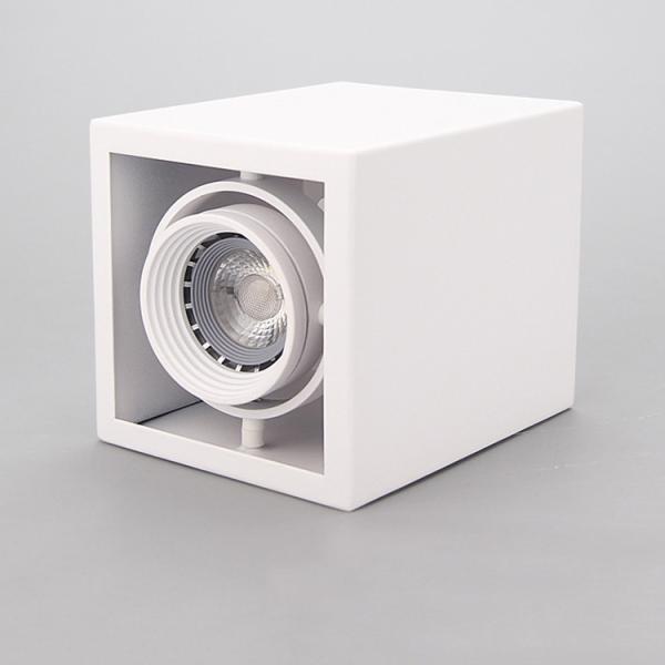 GU10 base white modern rectangle hot sale ceiling mounted spotlight&indoor spot light for hotel