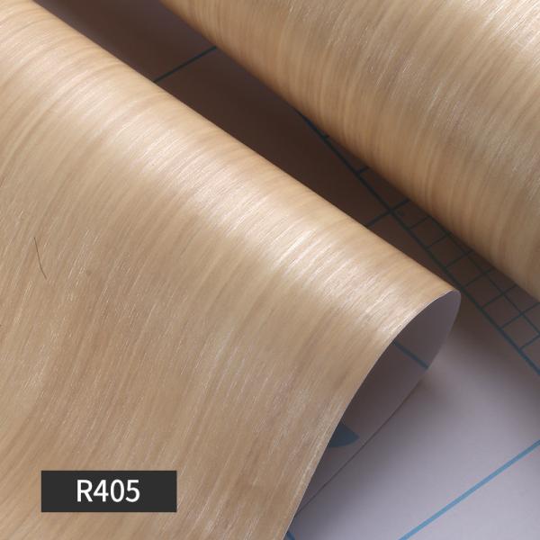 Mildewproof Gray Wood Grain Wallpaper 61cm*10m Wood Effect Self Adhesive Wallpaper