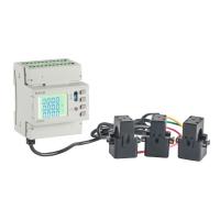 Mètre d'énergie sans fil de 35 mm Din Rail à boucles multiples 220/380V série ADW200