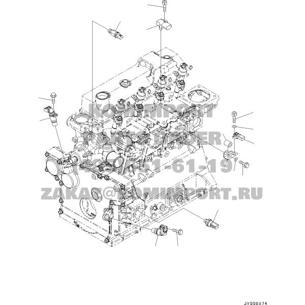 Position Sensor 3408529 287277 4921684 for Cummins 6261-81-2902