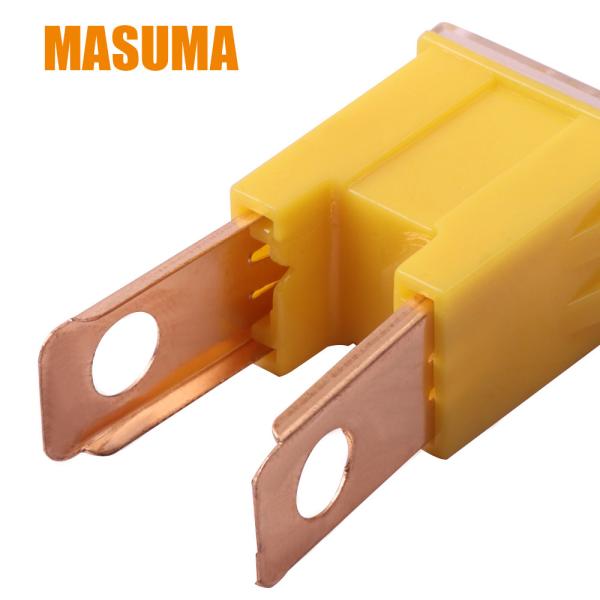60A Jaune 12 pièces MASUMA accessoires de voiture Fuseau standard FS-005 pour dans ASV40L Automotive