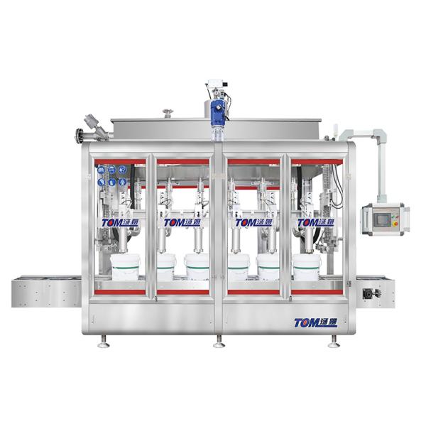 Automatic coating  Filling Machine